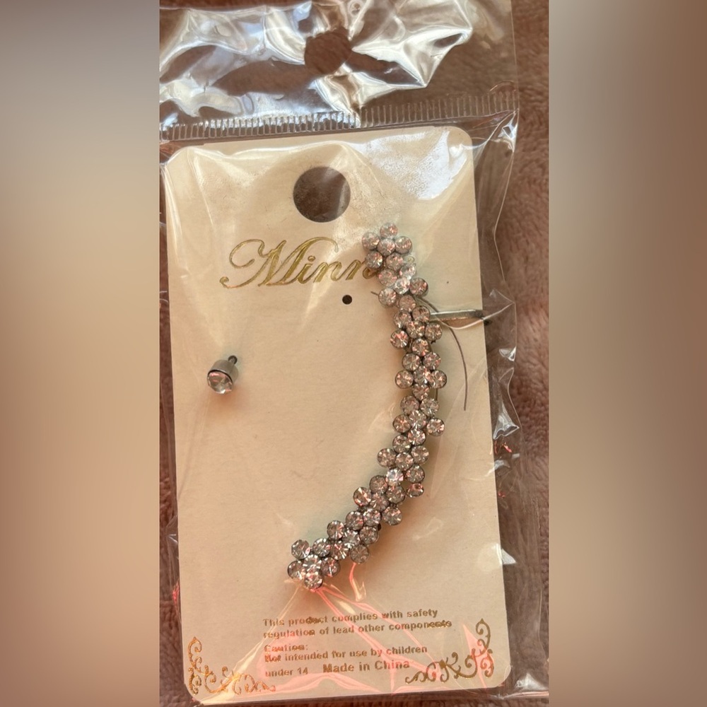 New diamond ear cuff costume jewelry 1